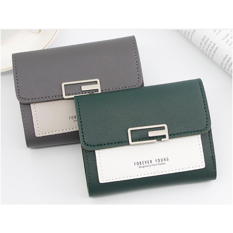 Ví bóp da forever young ngắn siêu hot 2019 | BigBuy360 - bigbuy360.vn