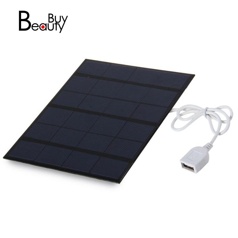 Tấm Sạc Pin Năng Lượng Mặt Trời 6V 3.5W 580MA Cho iPhone 4 4S 5 6 Phone Mp3 Mp4 Pad