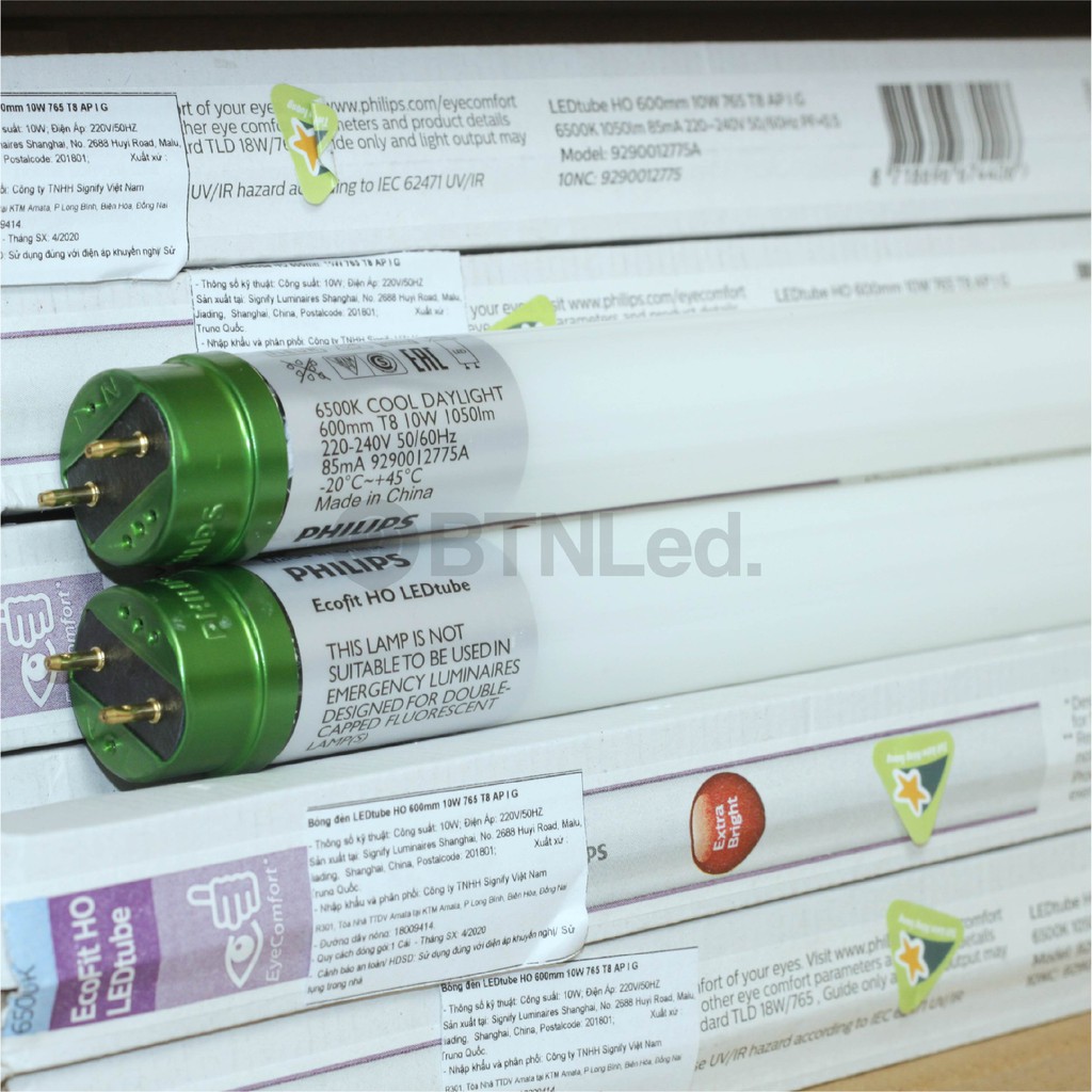 Bóng PHILIPS 1m2 LED Tuýp Ecofit HO 20W -  -  Thay thế bóng tuýp huỳnh quang, êm dịu cho mắt