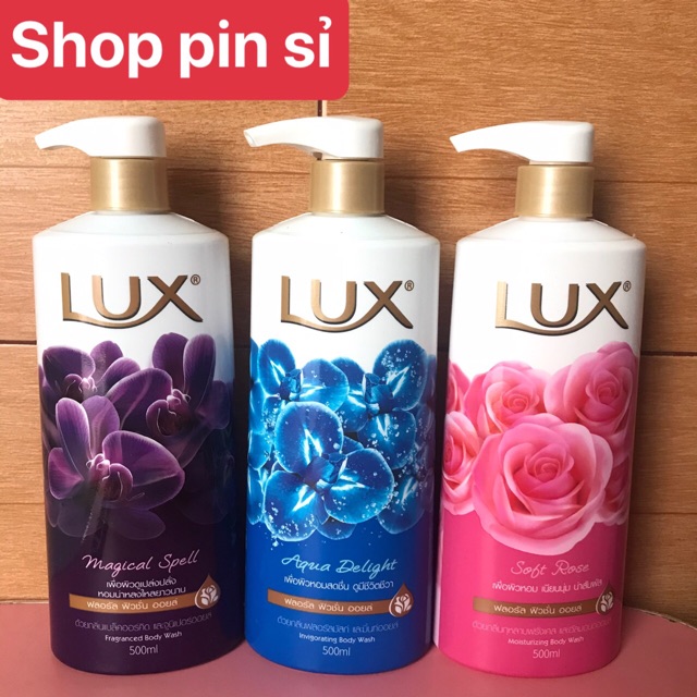 (Hàng mới) Sữa tắm LUX 500ml-Thái Lan