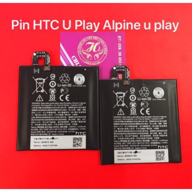 Pin thay máy HTC U play xịn bảo hành 3 tháng