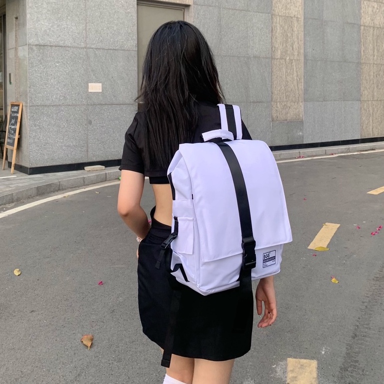 Balo Nam Nữ Vải Chống Nước SAIGONSWAGGER SGS Flapped Backpack, Ngăn Chống Sốc Laptop 15inch | BigBuy360 - bigbuy360.vn