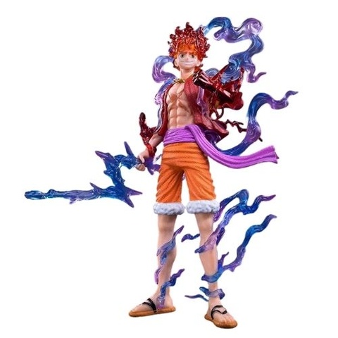 Mô hình One Piece Luffy gear 5 CLOUD STORE cao 21cm, nhân vật anime, figure one piece
