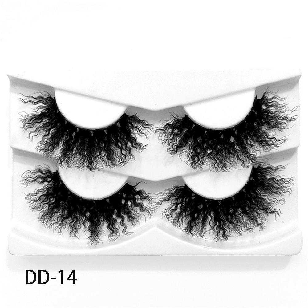 Xiantin Set 2 Cặp Lông Mi Giả XIANTIN Mềm Mại Nhẹ Nhàng Quyến Rũ