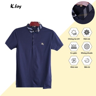 Áo Thun Polo Nam Kboy Shop Cổ Bẻ Chất Liệu 100% Cotton Co Giãn Phối Họa Tiết Đẹp Mắt - 8818