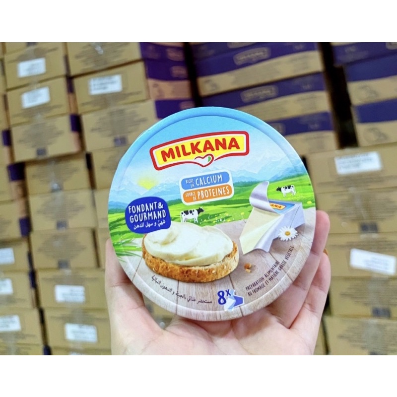 Hộp phomai Milkana mẫu mới