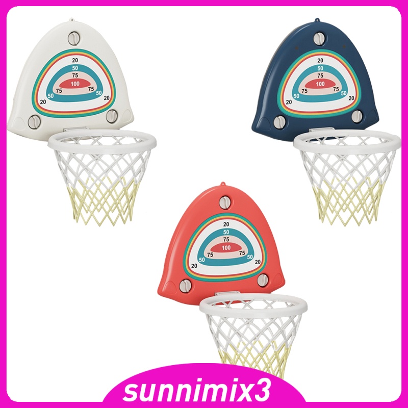 [Kayla Computing Shop] Mini Board Team Basketball Hoop Net Backboard Ball Indoor Game Set