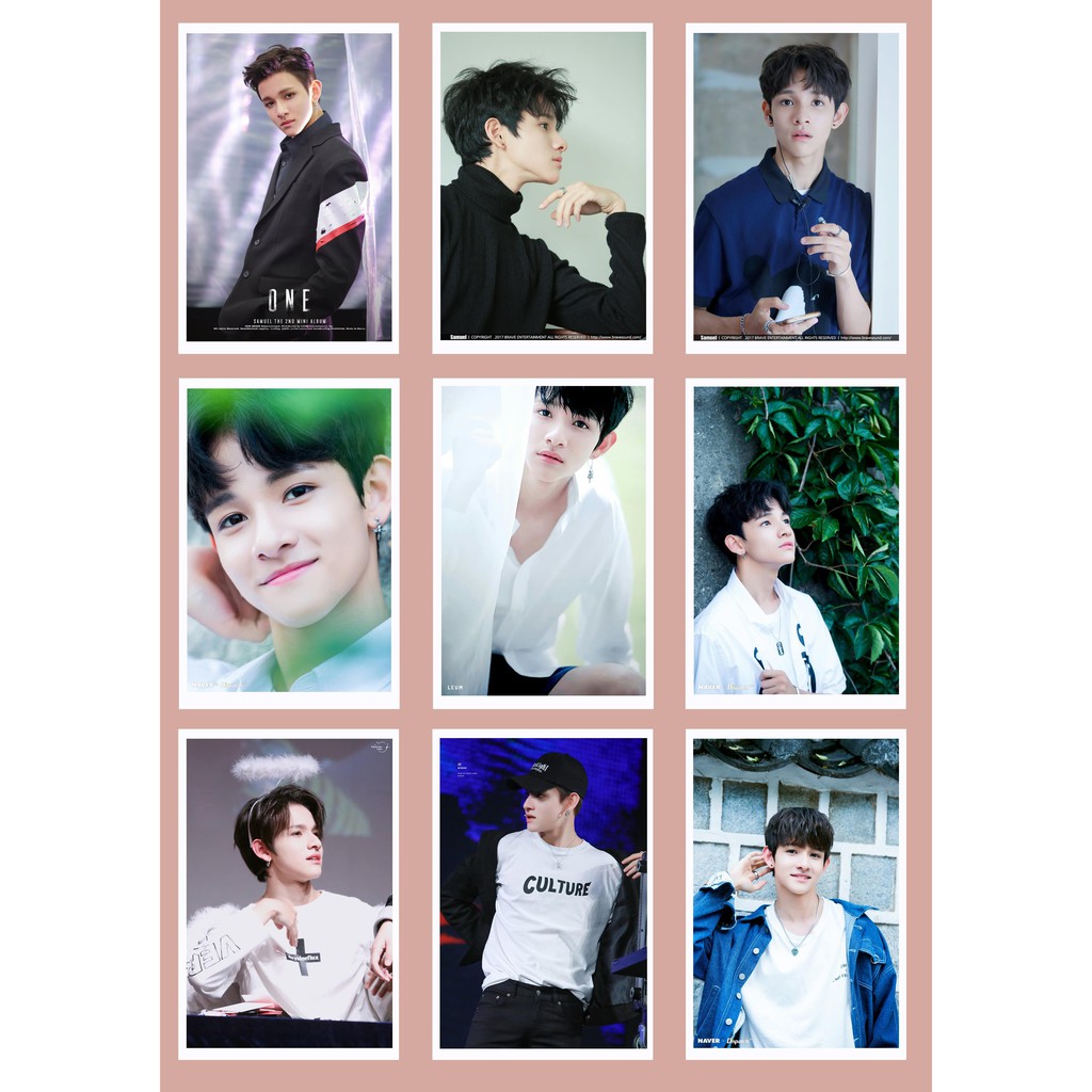 Lomo Card Ảnh KIM SAMUEL ( 27 ảnh) có chữ ký