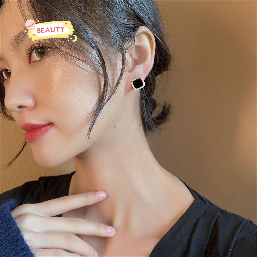 Bông Tai Thiết Kế Hình Học Sang Trọng Cho Nữ