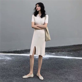 [Order] Váy ôm len mỏng basic