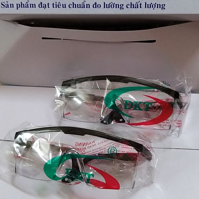 Kính bảo hộ chính hãng ĐKT chống khuẩn chống bụi chống tia UV