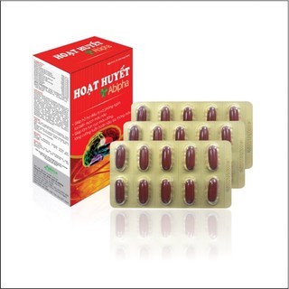 Hoạt Huyết Abipha Giúp bổ huyết, hoạt huyết, tăng cường tuần hoàn và lưu thông máu