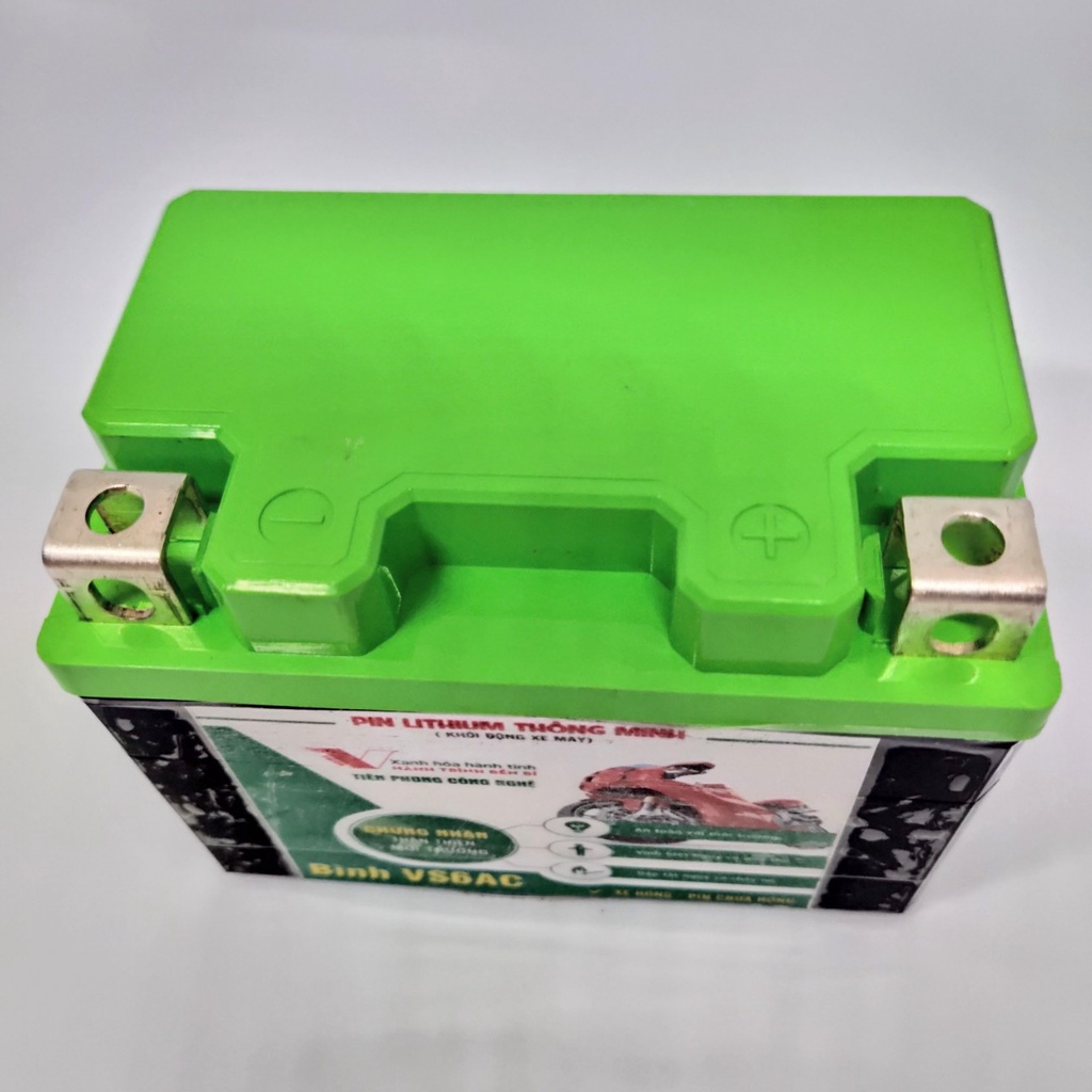 Ắc quy xe máy Litium PI-TECH 6AH/7Ah/8Ah/13Ah độ bền trên 5 năm dành cho anh em độ xe