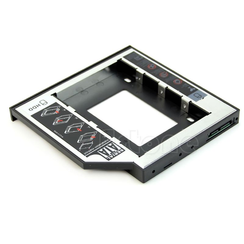 Khay đựng ổ cứng 12.7mm SATA 2nd HDD SSD cho CD DVD-ROM
