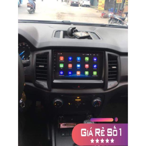 Màn hình Android 10 inch cắm sim 4G cho Ford Ranger 2018-2019 có canbus hiển thị thông tin xe