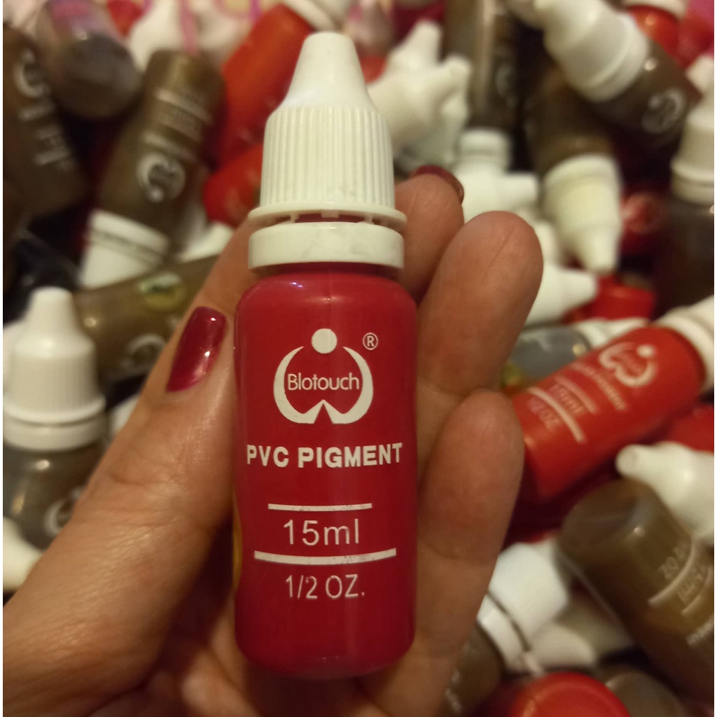 Mực tập Biotouch lọ 15 ml, có 3 mau đỏ, đen, nâu