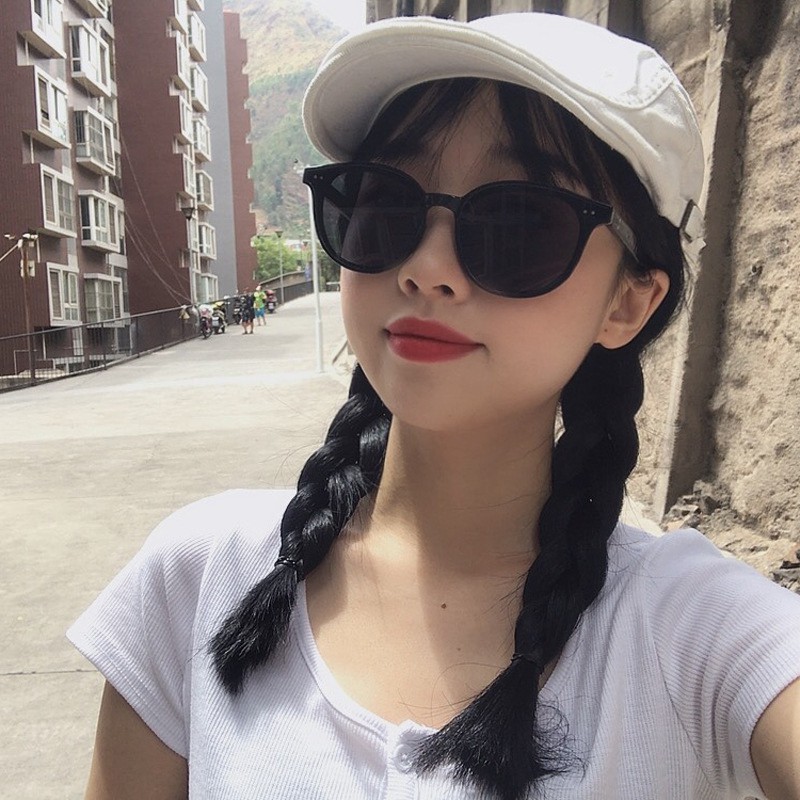 Kính thời trang dáng kính xinh phong cách Hàn quốc dành cho nam và nữ