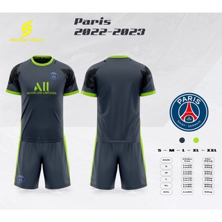 Bộ quần áo đá banh clb psg mới nhất 2022