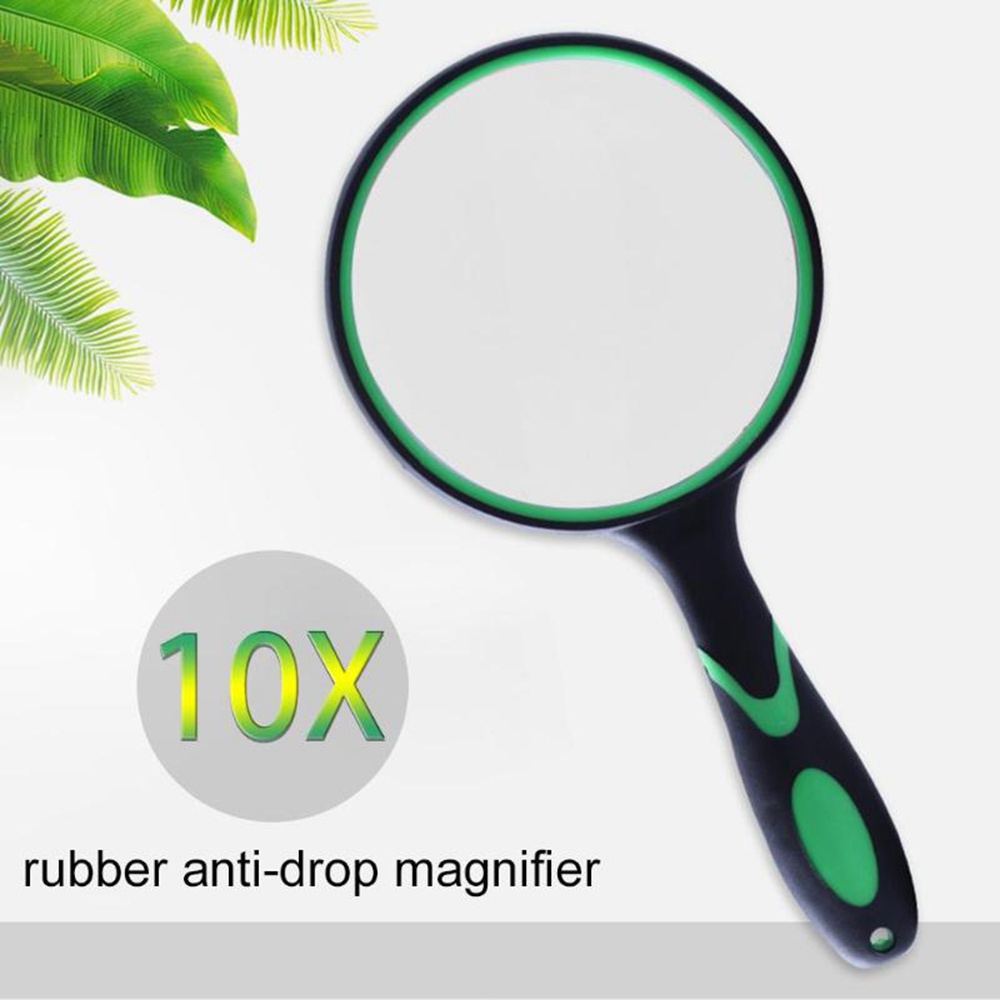 Kính Lúp Phóng Đại 50 / 65 / 75 / 90 / 100mm 10x Cầm Tay Tiện Dụng