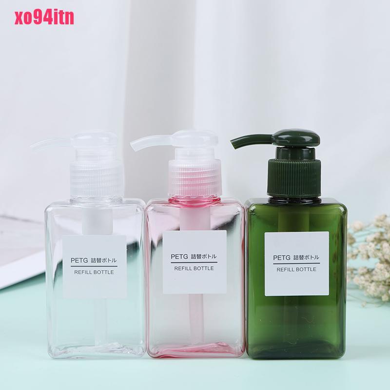 Bình Đựng Dầu Gội / Sữa Tắm Dạng Lỏng Có Vòi Bơm Thể Tích 100ml