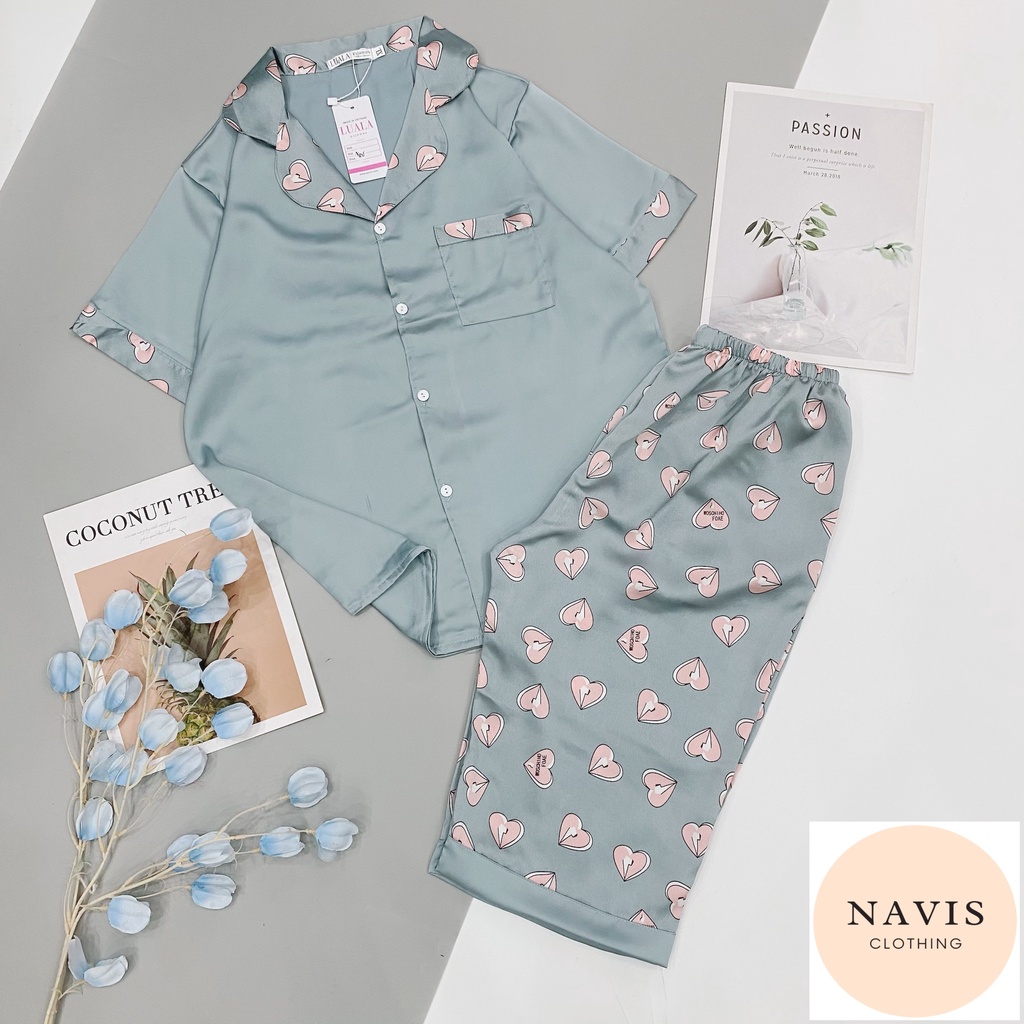 [XẢ KHO] Pijama Lụa Lửng Mẫu Mới 2022 | BigBuy360 - bigbuy360.vn