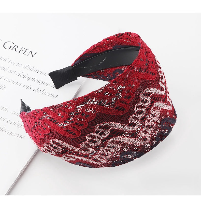 Bờm ren cao cấp ziczac cá tính BN130