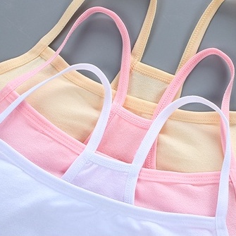 Áo Bra Cotton MàU SắC Đơn GiảN Cho Bé GáI (8-16 TuổI)
