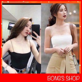 [SALE_50%] Áo 2 dây nữ chất cotton co dãn 4 chiều