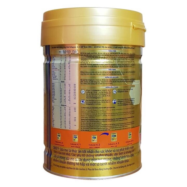 Sữa Enfagrow A+ số 3 lon 870g