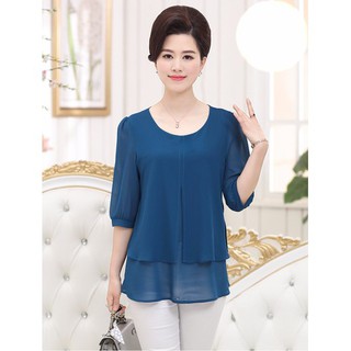 áo voan trung niên cao cấp