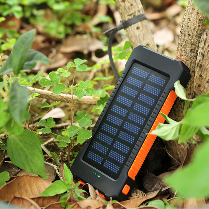 Pin sạc dự phòng năng lượng mặt trời bin sạc dự phòng 50000mAh Pin có đèn pin Phụ Kiện HB