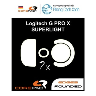  Feet chuột PTFE Corepad Skatez PRO Logitech G PRO X SUPERLIGHT Wireless  2 Bộ  - Hàng Chính Hãng 