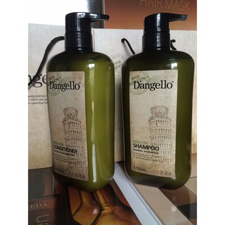 Dầu gội xả phục hồi tóc Dangello Keratin 800mlx2 T
