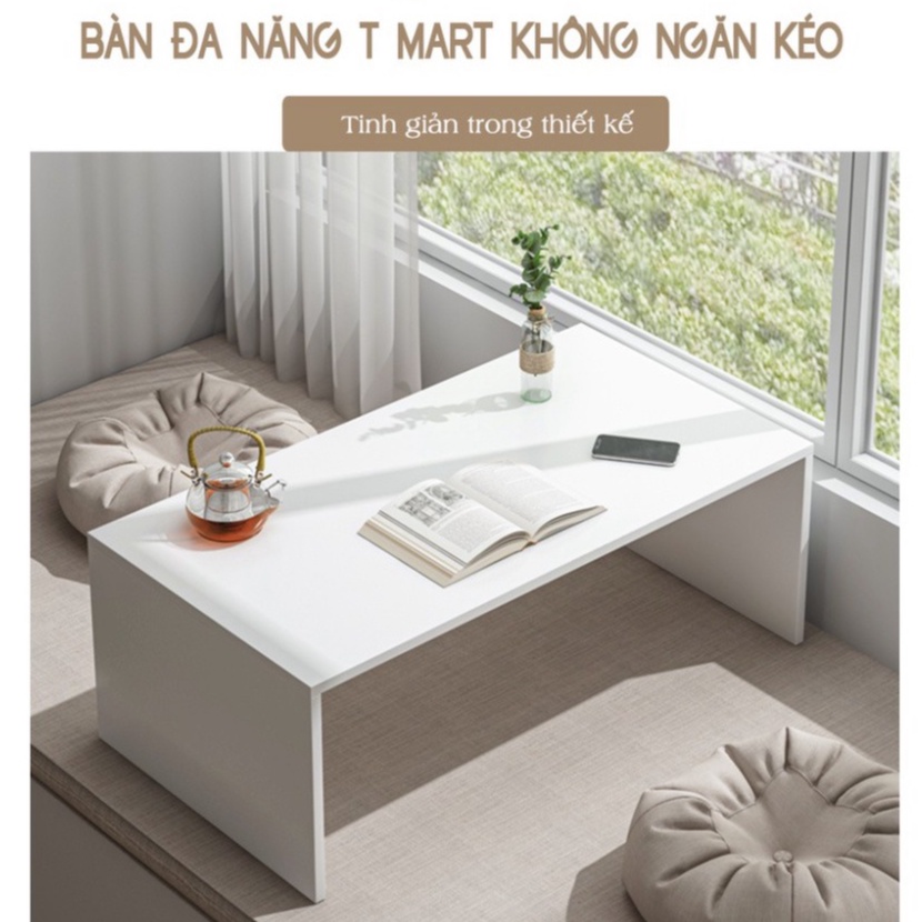 Bàn Trà Đa Năng Có Thể Làm Bàn Học Bàn Trang Điểm Ngồi Bệt Phong Cách Hiện Đại