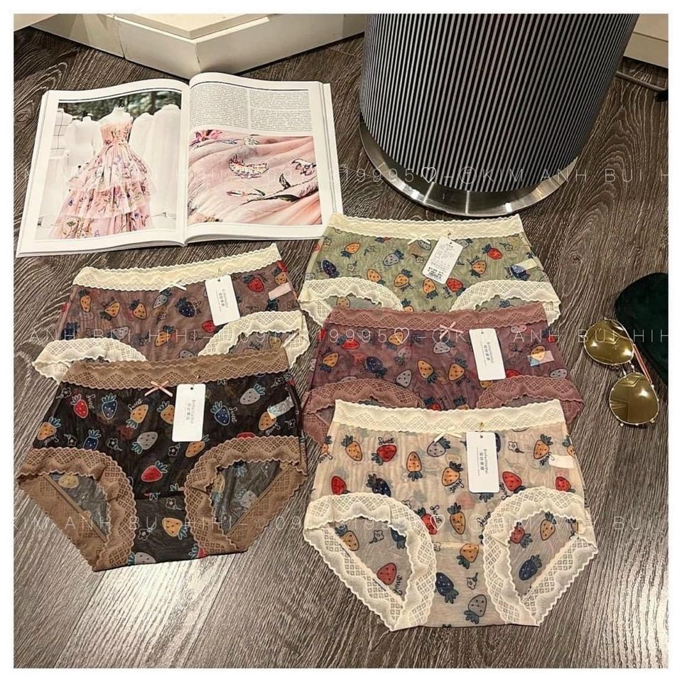 SET 5 QUẦN CHIP REN 3D