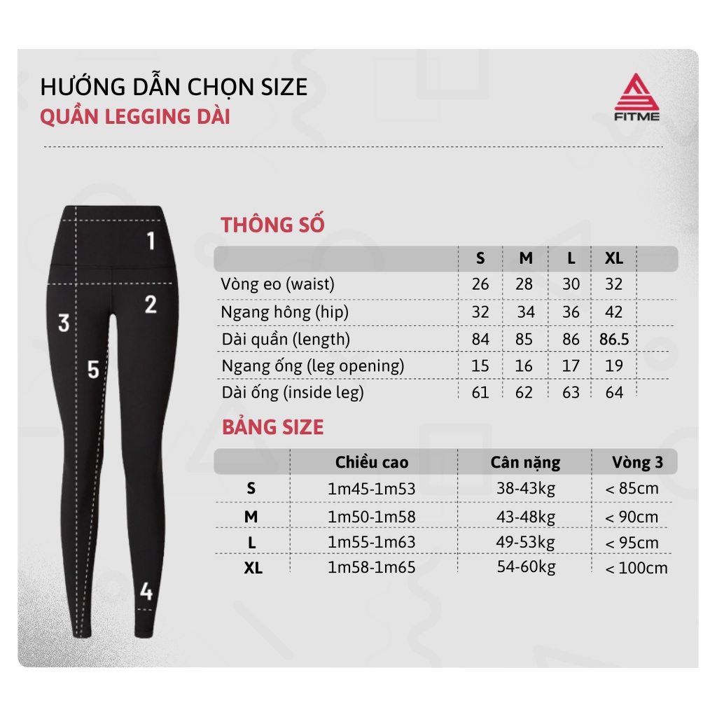 Set quần áo tập gym nữ Fitme áo bra 2 dây Theta, quần legging dài chất liệu thun co giãn 4 chiều