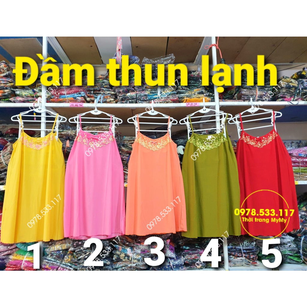 Đầm ngủ thun lạnh phối ren dây nhuyễn đẹp xuất sắc | BigBuy360 - bigbuy360.vn