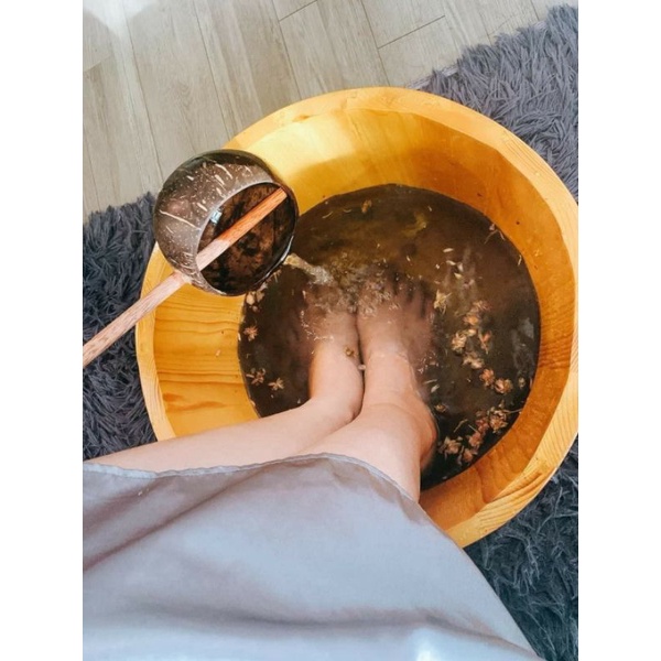 Muối ngâm chân no band hoàn toàn bằng thủ công hũ 500g