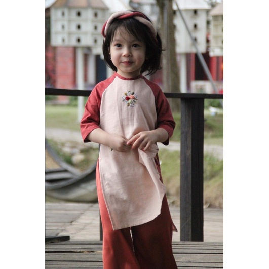 Set 2 áo dài và 1 quần