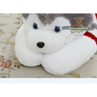 Chó bông Husky- Ôm gác cực thích