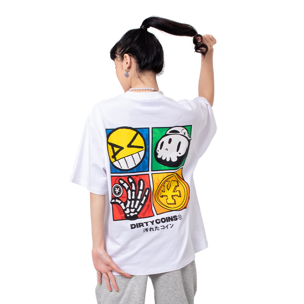 Áo thun DirtyCoins Dico Mate T-Shirt - White