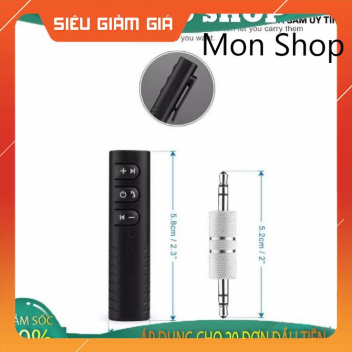 Adapter chuyển đổi tai nghe, loa cắm dây thành Bluetooth không dây ( Gía sập sàn ) MON SHOP SHOP