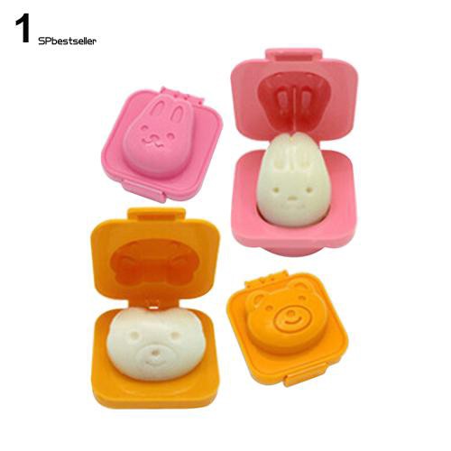 Bộ 2 khuôn nặn cơm hình các con vật đáng yêu