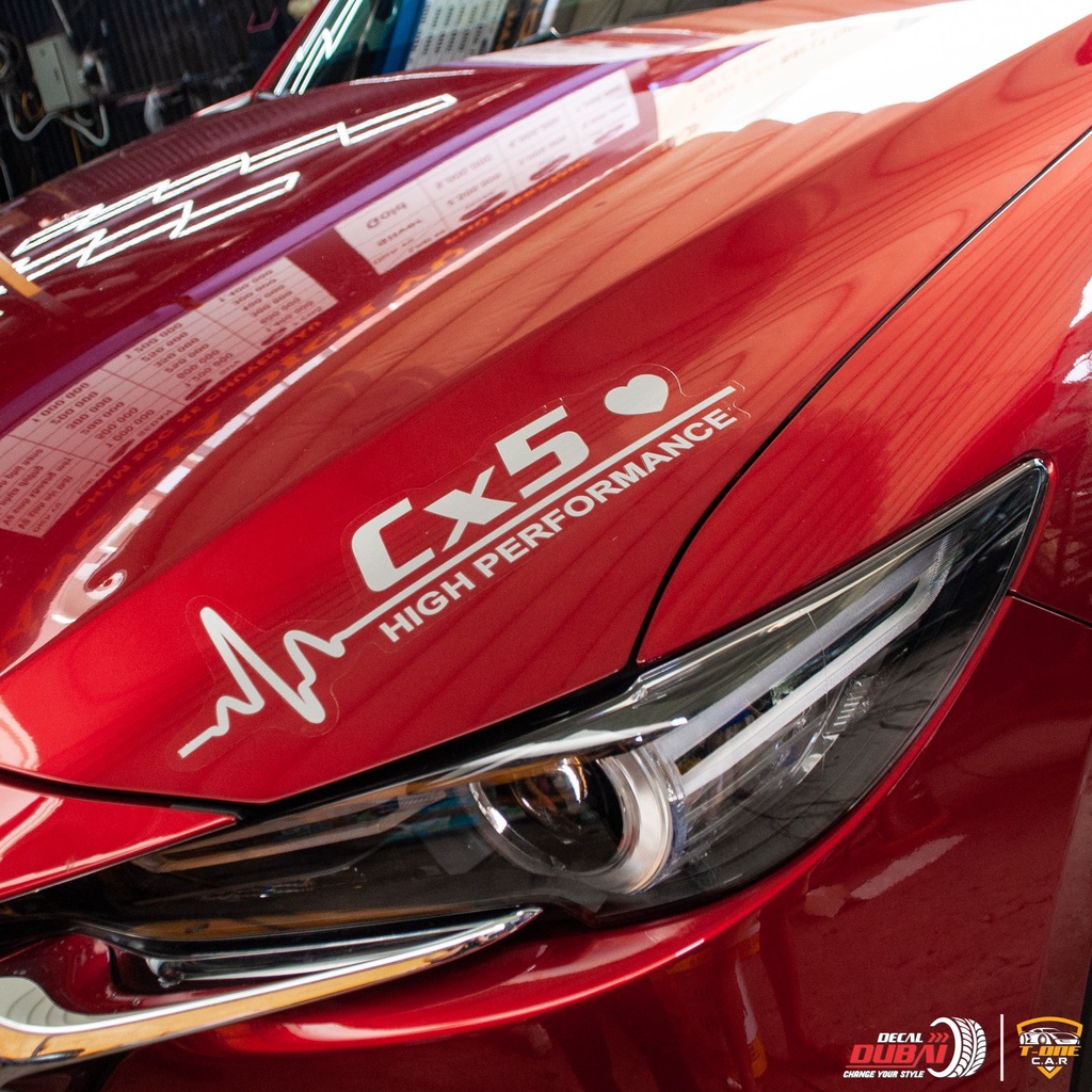 Tem xe Mazda Cx5 kèm chữ ký