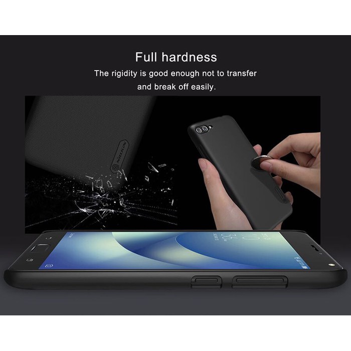 Nillkin Ốp Lưng Cứng Có Chân Đỡ Cho Asus Zenfone 4 Max Pro 5.5 (zc554kl) Hp