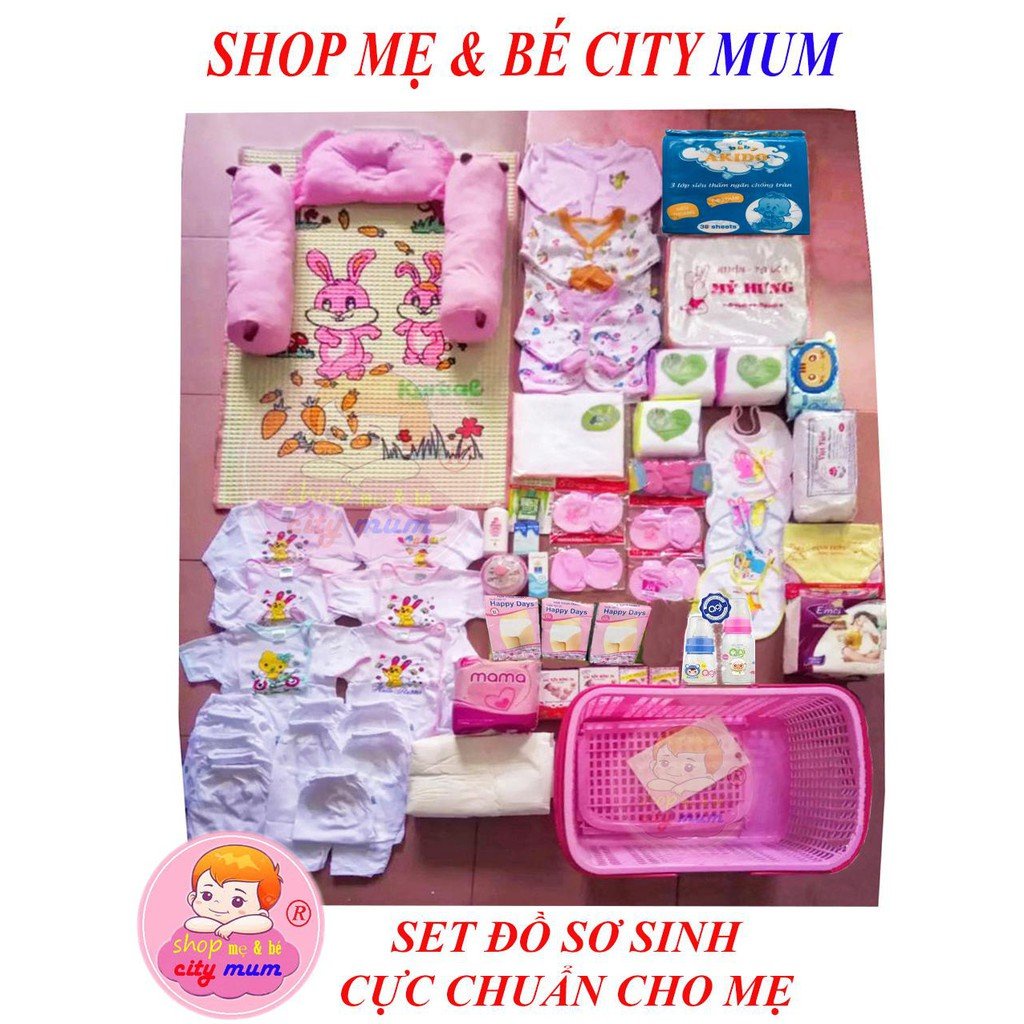 SET ĐỒ SƠ SINH ĐẦY ĐỦ VÀ TIẾT KIỆM CHO BÉ GÁI VÀ BÉ TRAI