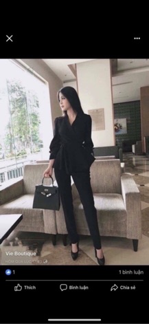 Set Áo Peplum + Quần