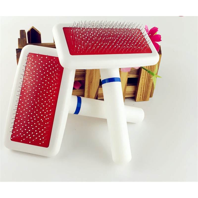 Lược Chải Lông Chấm Bi Đầu Răng - Lược Chải Lông Rụng Cho Chó Mèo Con - Lược Grooming Chó Mèo