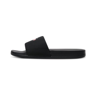 Dép quai ngang- Tommy Logo basic Đen