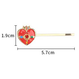 Kẹp tóc Thủy Thủ Mặt Trăng (Sailor Moon) mẫu 2